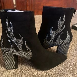 Nasty gal flame boots